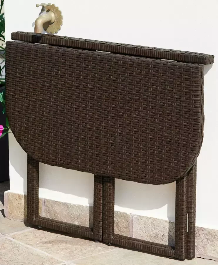MERXX Tuintafel Rattan 50x90 cm - Foto 2