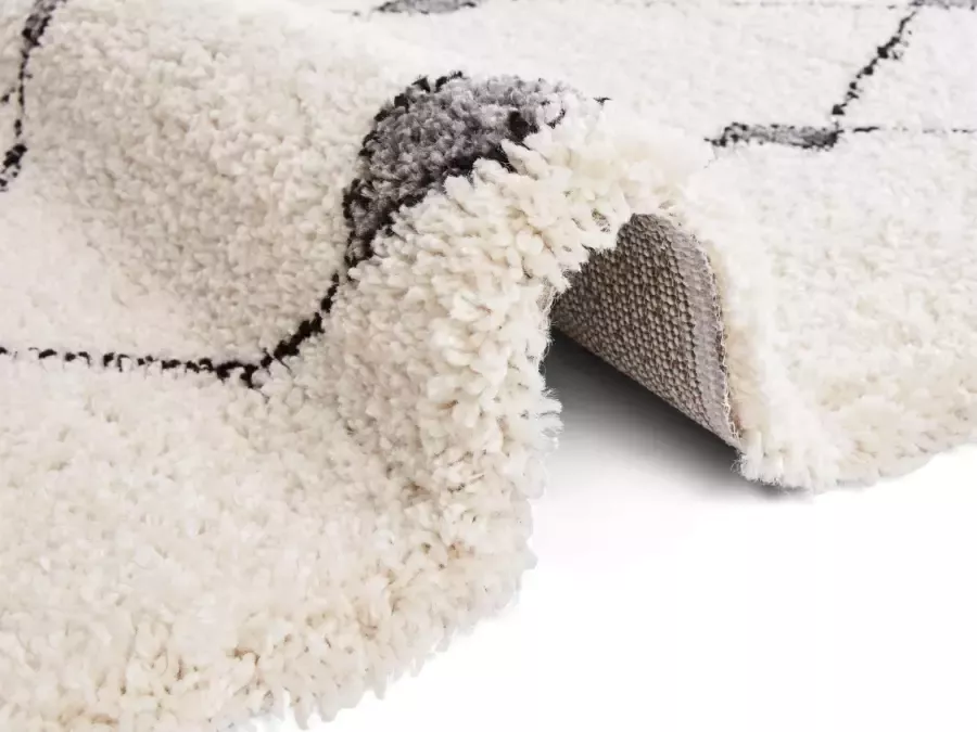 HANSE Home Hoogpolig vloerkleed Create Geruit design bijzonder zacht door microvezel robuust gemakkelijk in onderhoud - Foto 1