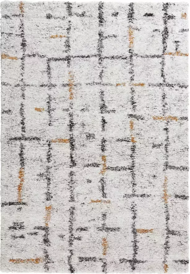 Mint rugs Modern vloerkleed A-symmetrisch Grid crème 120x170 cm - Foto 4