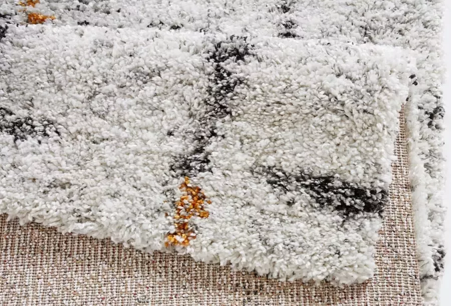 Mint rugs Modern vloerkleed A-symmetrisch Grid crème 120x170 cm - Foto 3