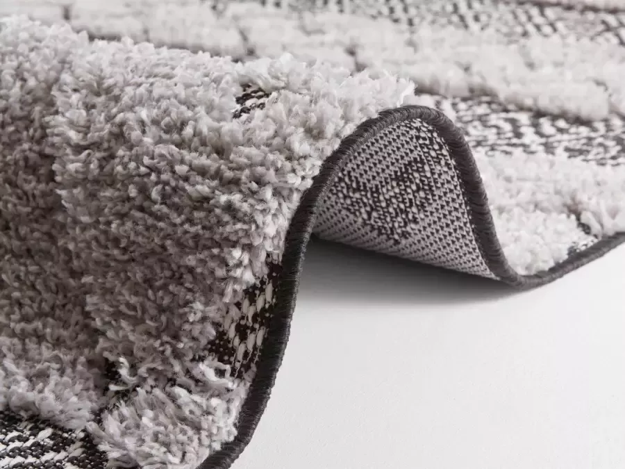 Mint rugs Vloerkleed 3D effect Todra beige crème 80x200 cm - Foto 1