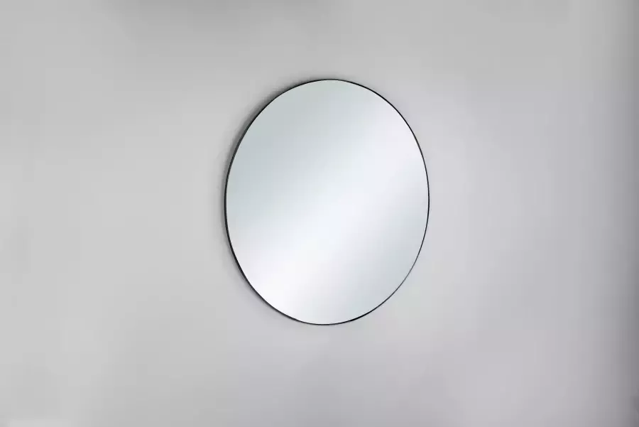 Mirrors & More Mirrors and More Mila Wandspiegel Ø 50 cm Zwart - Foto 2