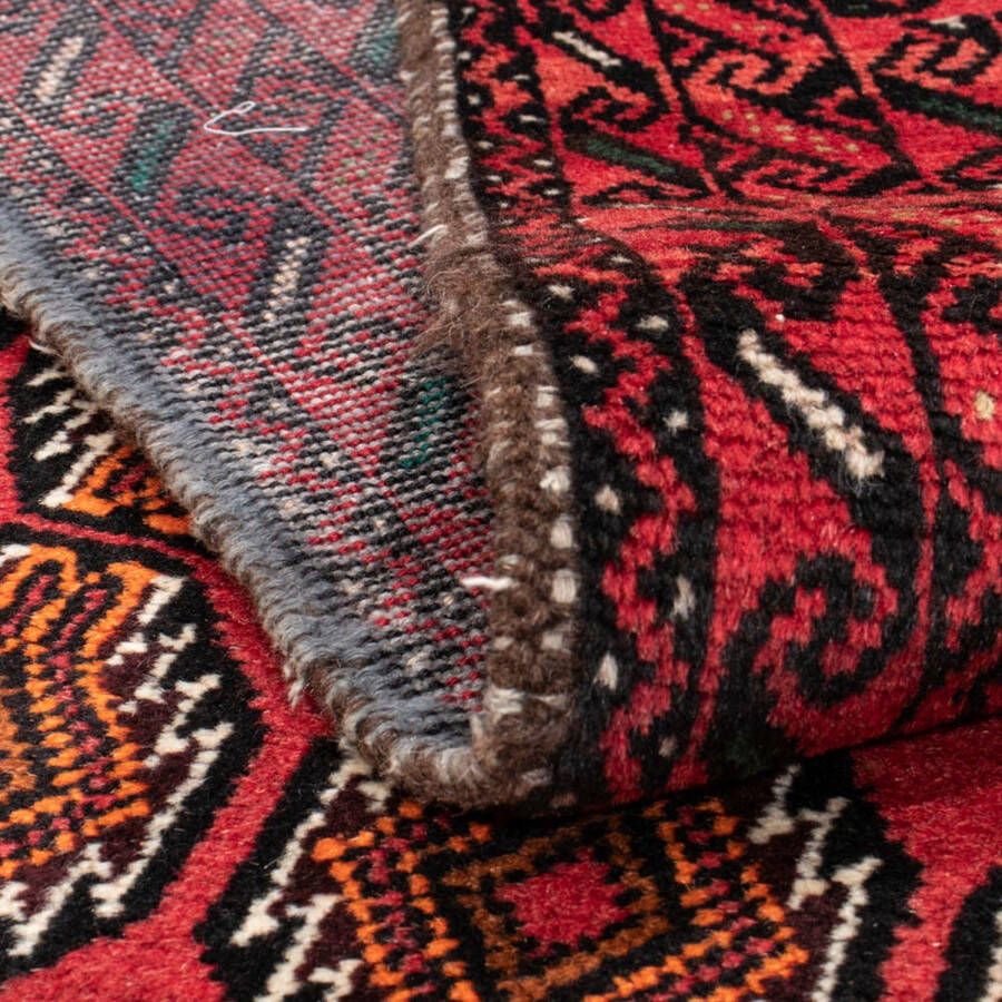Morgenland Hoogpolige loper Belutsch geheel gedessineerd rosso 186 x 104 cm - Foto 1