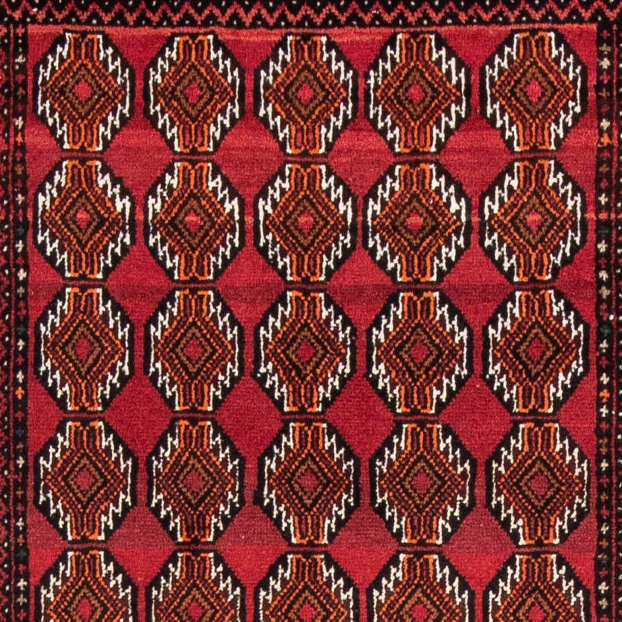 Morgenland Hoogpolige loper Belutsch geheel gedessineerd rosso 186 x 104 cm - Foto 2