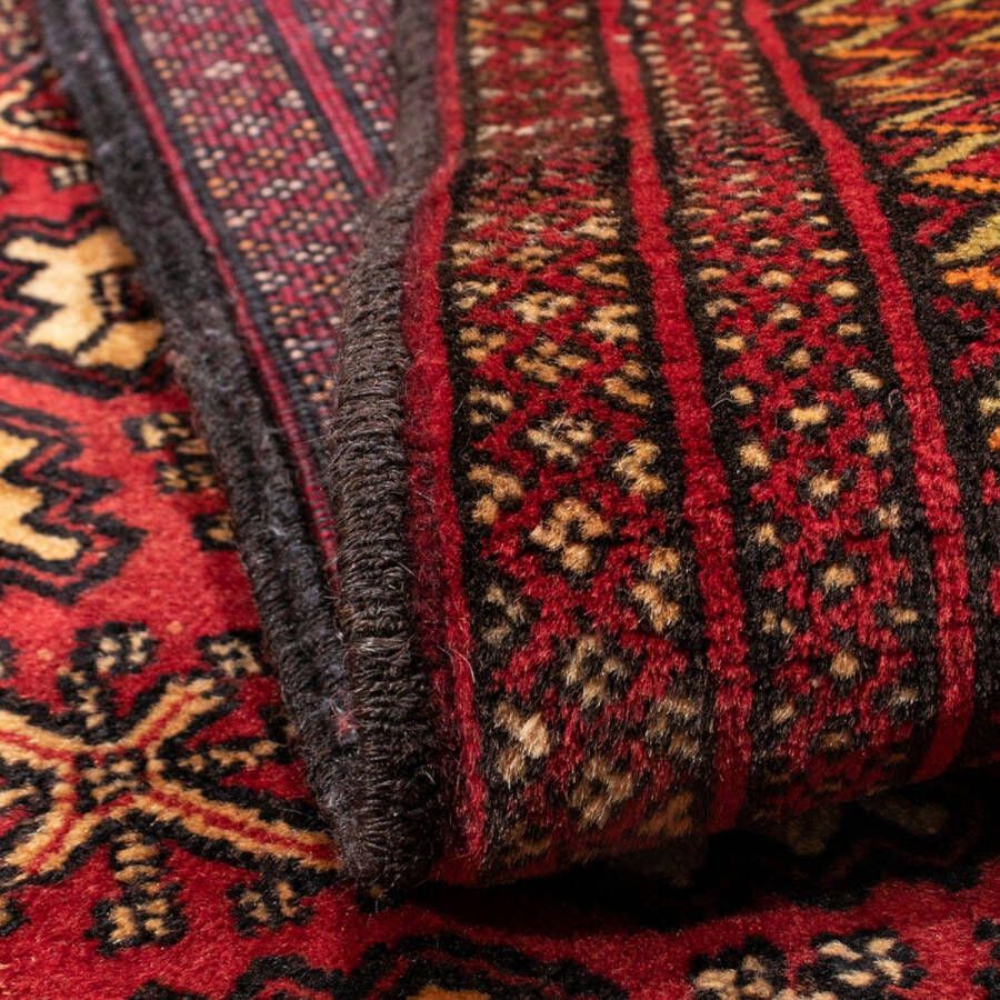 Morgenland Hoogpolige loper Belutsch geheel gedessineerd rosso 200 x 106 cm - Foto 1