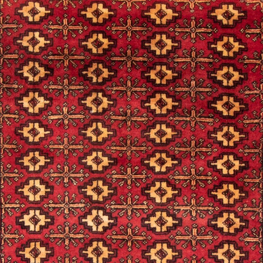 Morgenland Hoogpolige loper Belutsch geheel gedessineerd rosso 200 x 106 cm - Foto 2