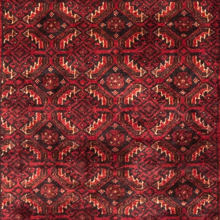 Morgenland Hoogpolige loper Belutsch geheel gedessineerd rosso scuro 216 x 107 cm - Foto 2