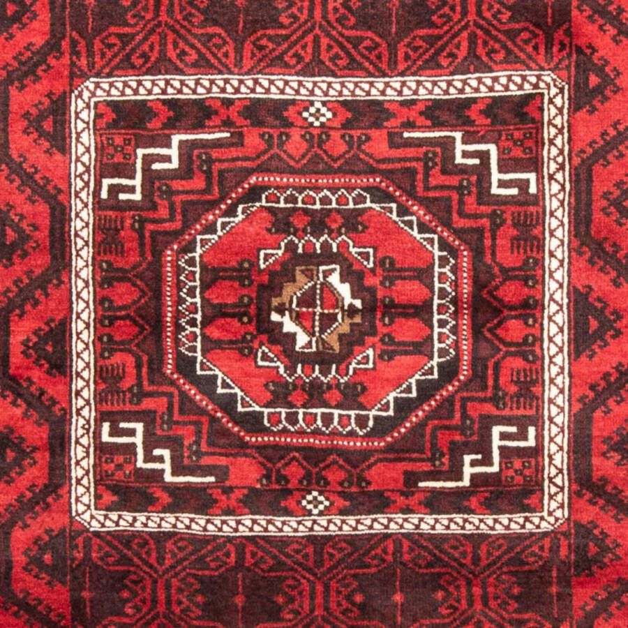Morgenland Hoogpolige loper Belutsch medaillon rosso 222 x 112 cm - Foto 2