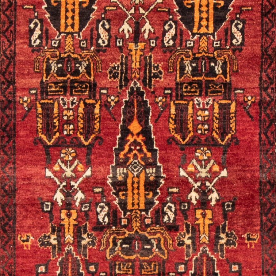 Morgenland Hoogpolige loper Belutsch sterk gedessineerd rosso 180 x 102 cm - Foto 1
