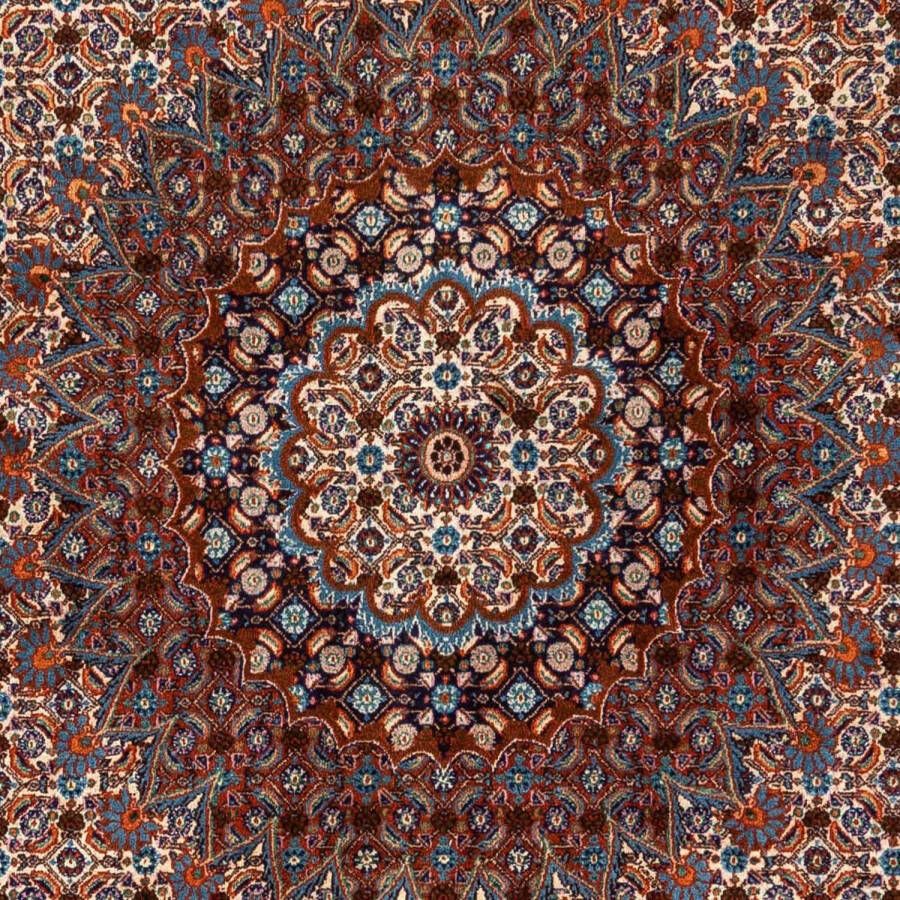Morgenland Hoogpolige loper Bidjar geometrisch Blu 252 x 79 cm