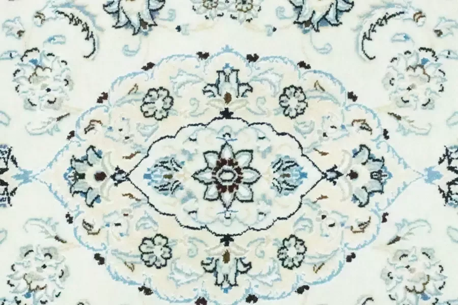 Morgenland Hoogpolige loper Nain geheel gedessineerd Bianco naturale 194 x 79 cm - Foto 3