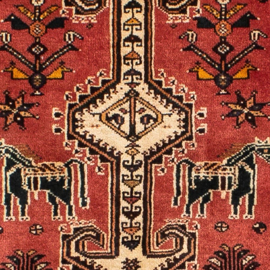 Morgenland Hoogpolige loper Shiraz medaillon rosso chiaro 400 x 100 cm - Foto 2