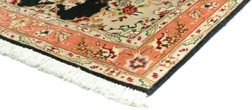 Morgenland Hoogpolige loper Tabriz 50 Raj medaillon nero 215 x 83 cm - Foto 4