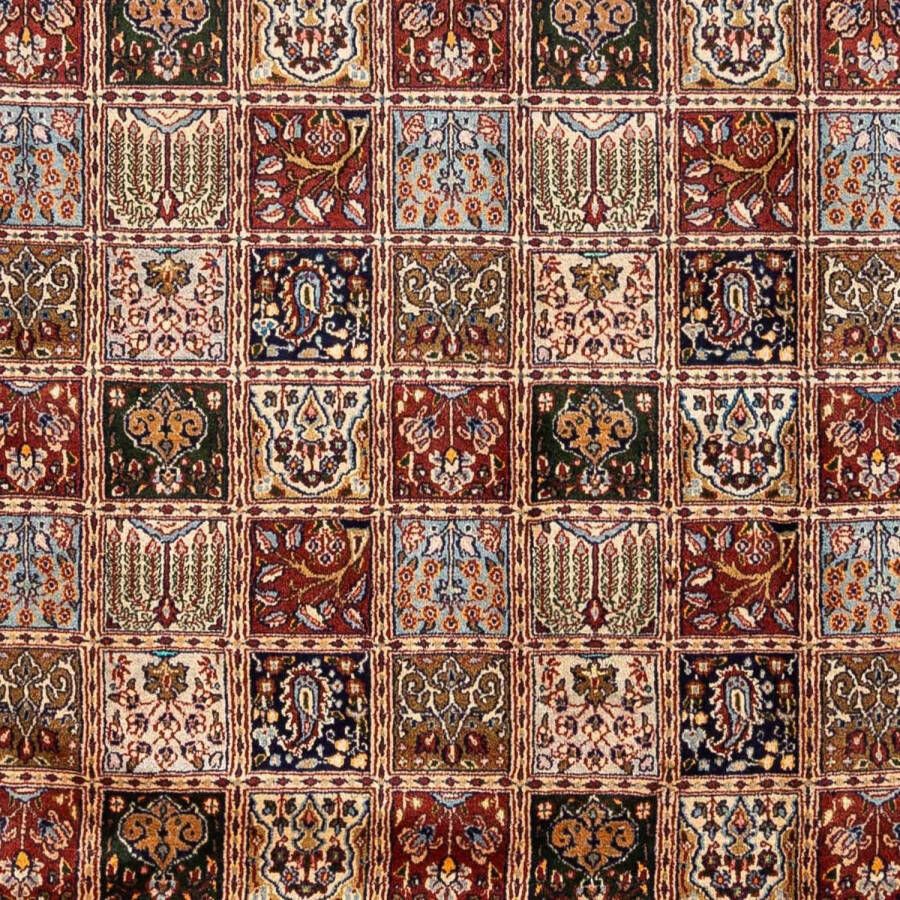 Morgenland Hoogpolige loper Tabriz medaillon rosso scuro 265 x 106 cm - Foto 3