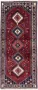Morgenland Hoogpolige loper Yalameh medaillon rosso 195 x 79 cm Handgeknoopt - Thumbnail 2