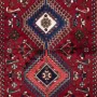 Morgenland Hoogpolige loper Yalameh medaillon rosso 195 x 79 cm Handgeknoopt - Thumbnail 5