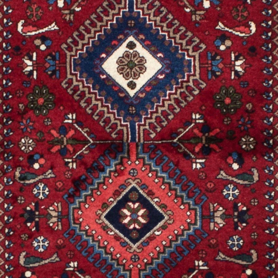 Morgenland Hoogpolige loper Yalameh medaillon rosso 195 x 79 cm - Foto 3