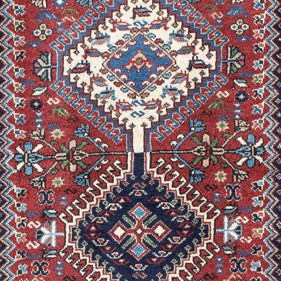 Morgenland Hoogpolige loper Yalameh medaillon rosso 201 x 82 cm - Foto 2