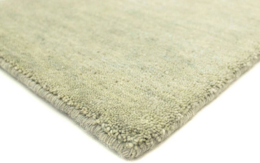 Morgenland Loper GABBEH FEIN UNI zuiver scheerwol uni woonkamer - Foto 6