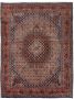 Morgenland Wollen kleed Abadeh medaillon rosso scuro 162 x 110 cm - Thumbnail 2