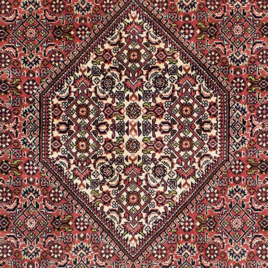 Morgenland Wollen kleed Bidjar Zanjan medaillon rosso chiaro 240 x 140 cm - Foto 2