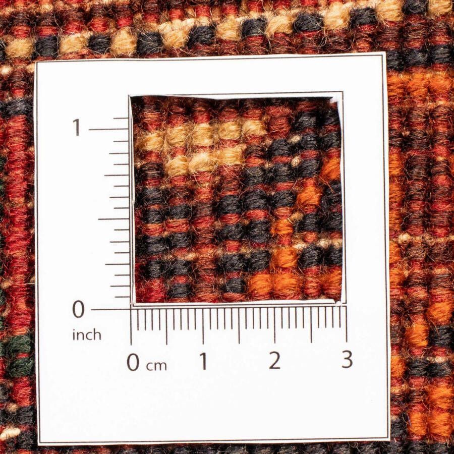 Morgenland Wollen kleed Ghom velden marone chiaro 252 x 195 cm