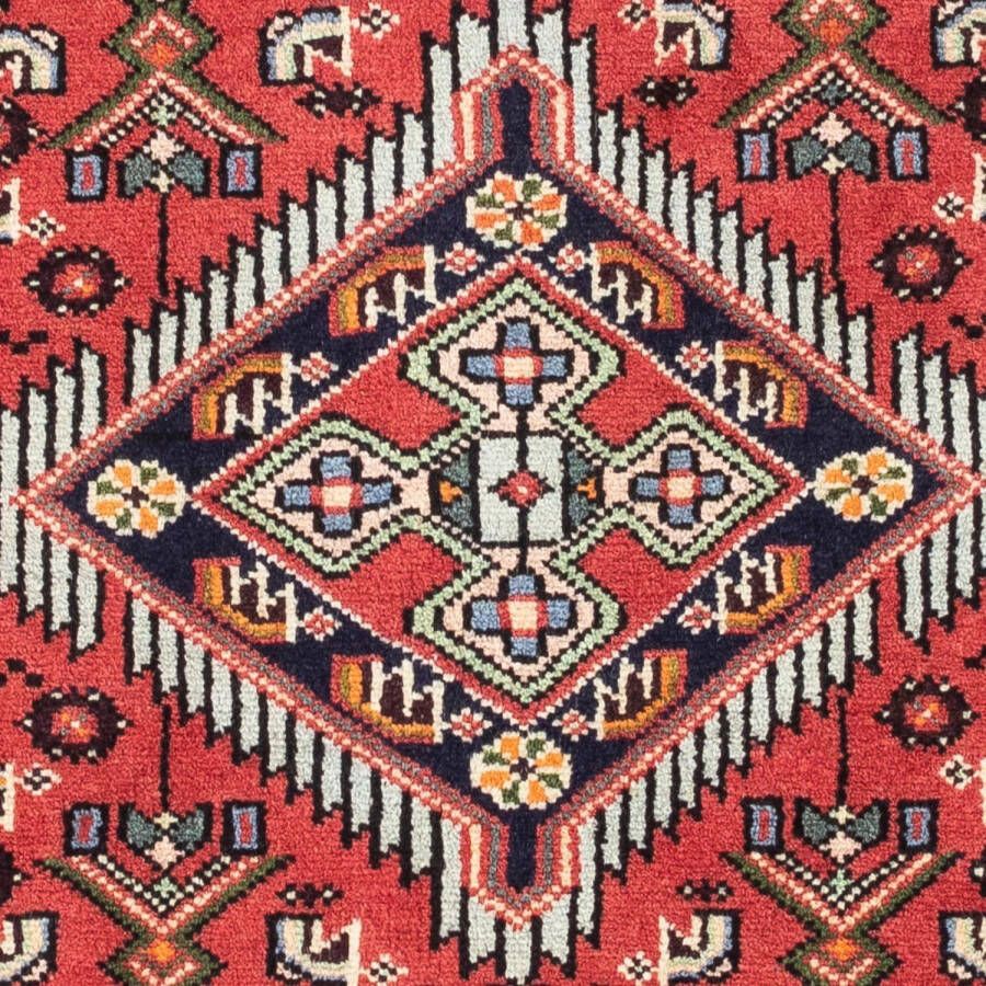 Morgenland Wollen kleed Hosseinabad medaillon rosso chiaro 125 x 80 cm - Foto 2