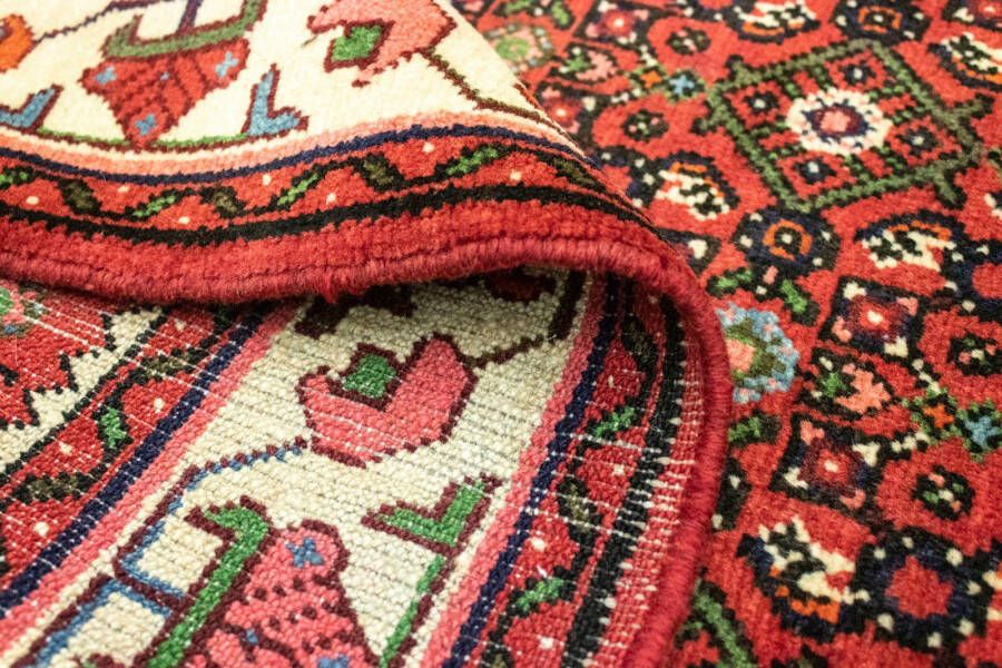 Morgenland Wollen kleed Hosseinabad vloerkleed met de hand geknoopt roest - Foto 4
