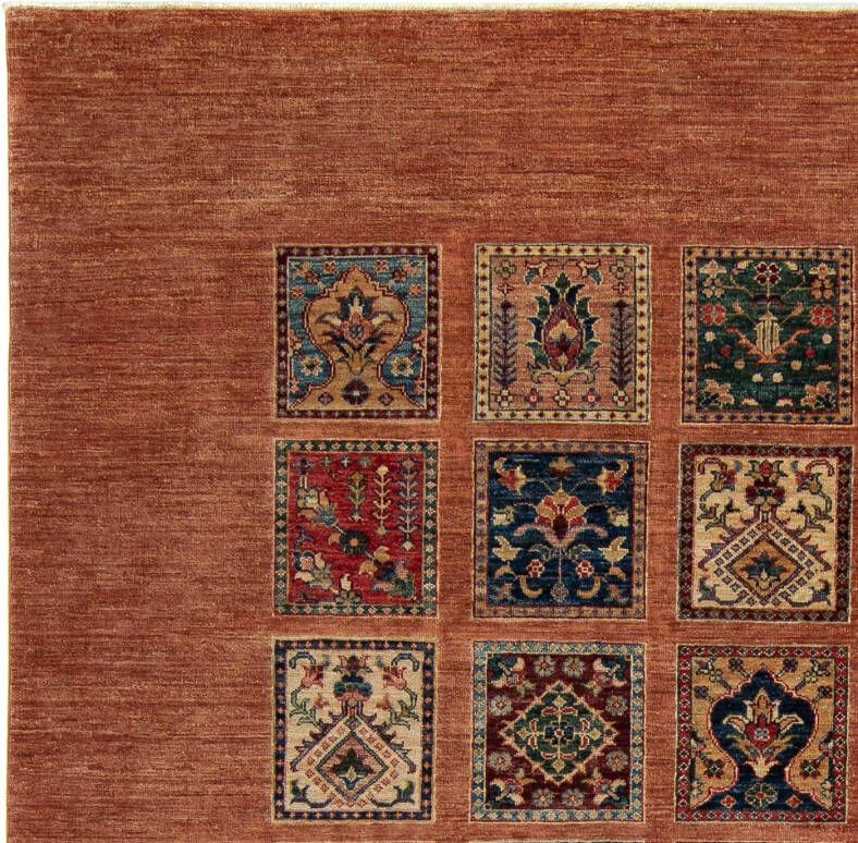 Morgenland Wollen kleed Kazak medaillon 306 x 244 cm Uniek exemplaar met certificaat - Foto 6