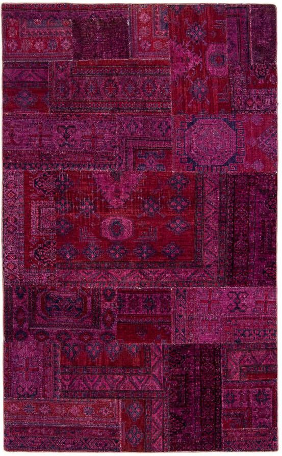 Morgenland Wollen kleed Kazak patchwork 234 x 145 cm Uniek exemplaar met certificaat - Foto 5