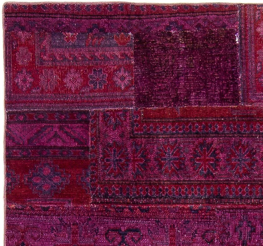 Morgenland Wollen kleed Kazak patchwork 234 x 145 cm Uniek exemplaar met certificaat - Foto 4