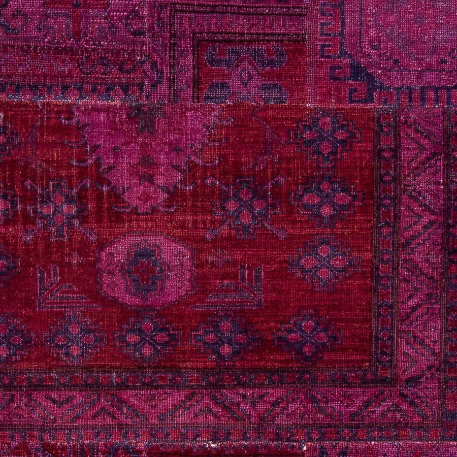 Morgenland Wollen kleed Kazak patchwork 234 x 145 cm Uniek exemplaar met certificaat - Foto 2