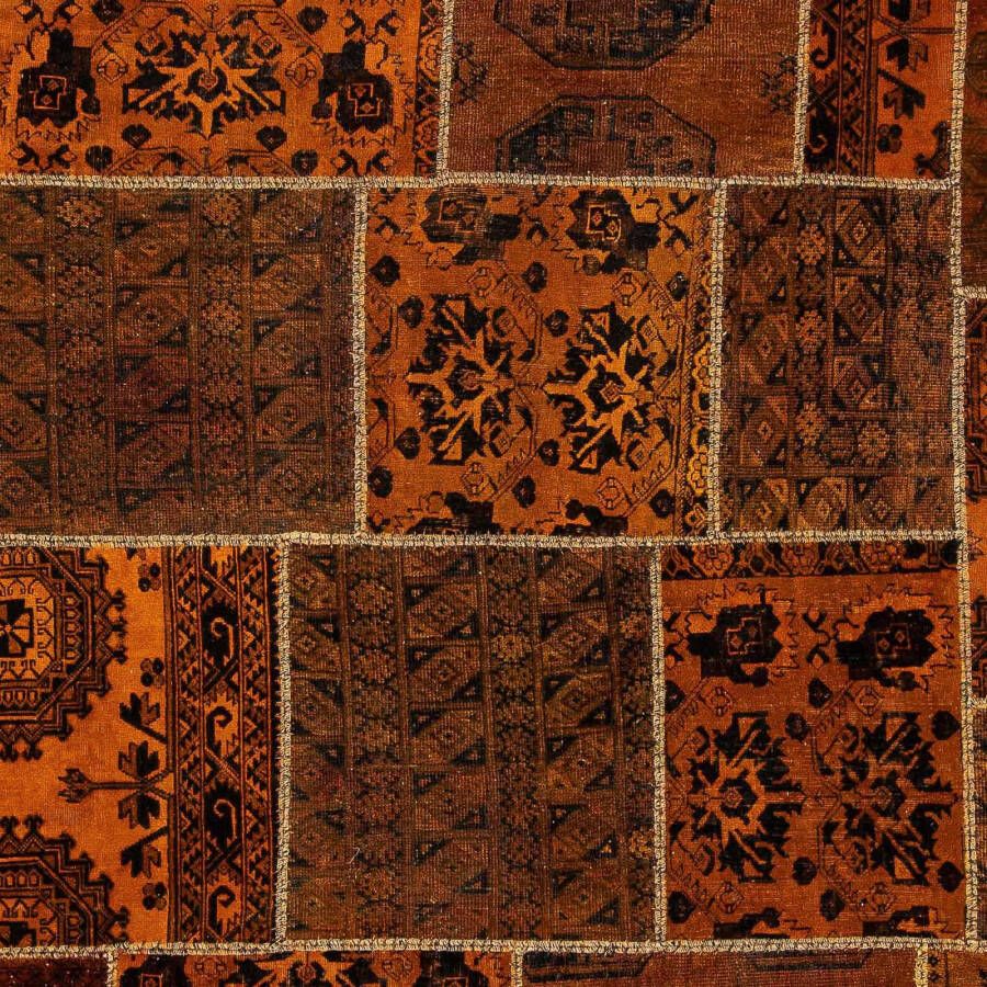 Morgenland Wollen kleed Kazak patchwork 234 x 148 cm - Foto 2