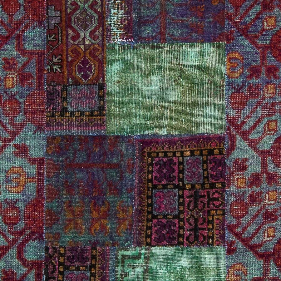 Morgenland Wollen kleed Kazak patchwork 355 x 76 cm - Foto 2