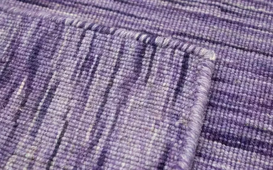 Morgenland Wollen kleed Loribaft vloerkleed met de hand geweven paars - Foto 2