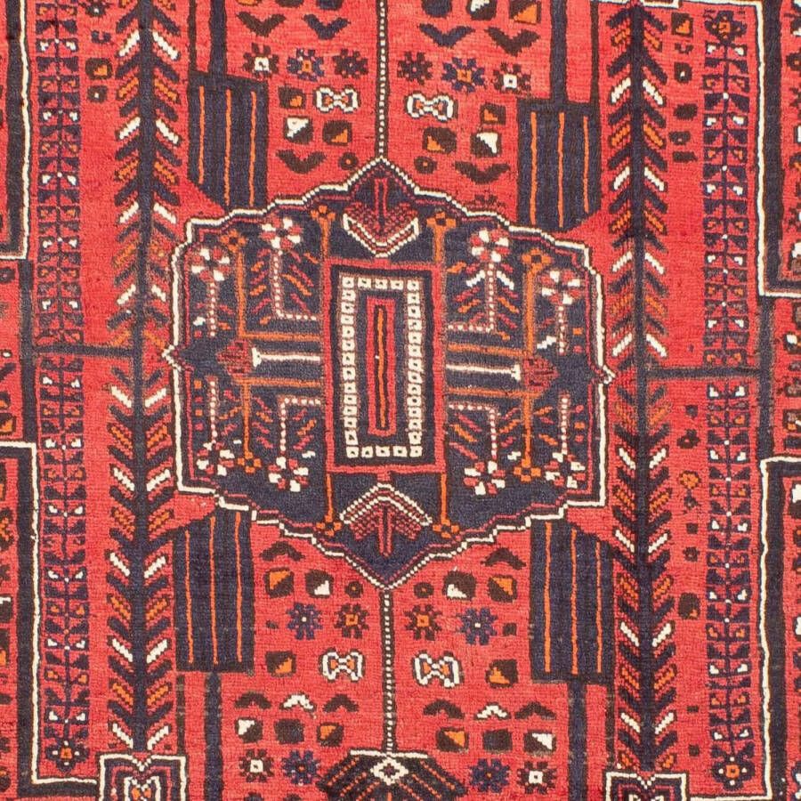 Morgenland Wollen kleed Shiraz medaillon rosso 295 x 218 cm - Foto 3