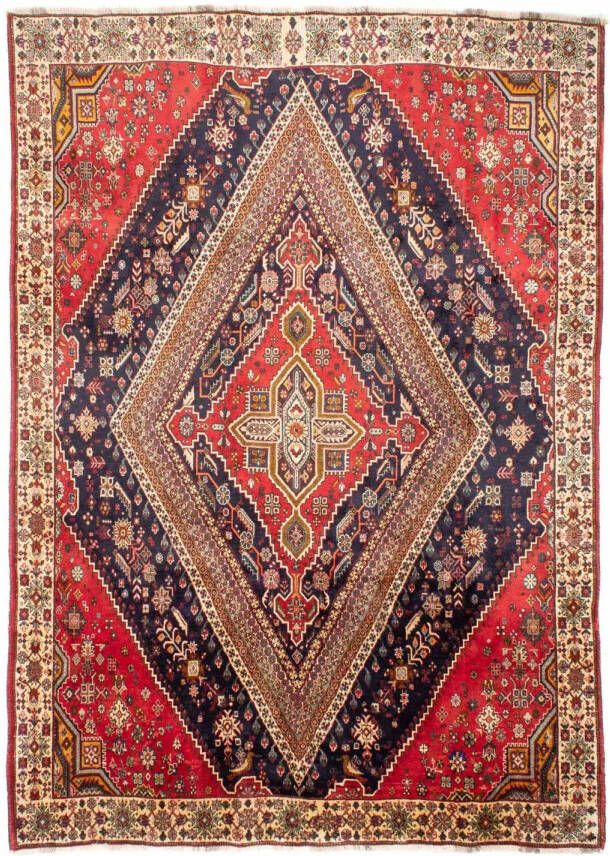 Morgenland Wollen kleed Shiraz medaillon rosso 315 x 220 cm - Foto 1