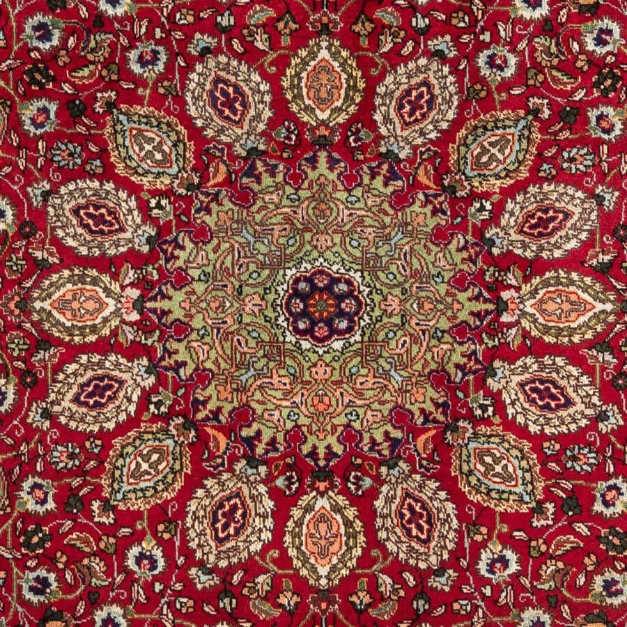 Morgenland Wollen kleed Tabriz medaillon rosso 295 x 210 cm