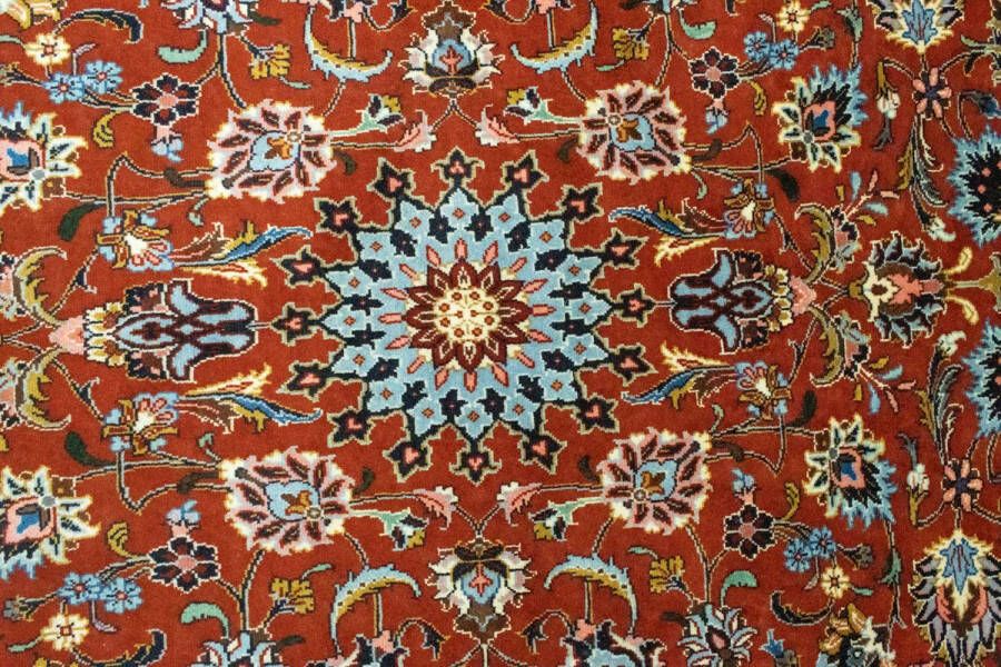 Morgenland Wollen kleed Tabriz sterk gedessineerd Ruggine 226 x 141 cm - Foto 2