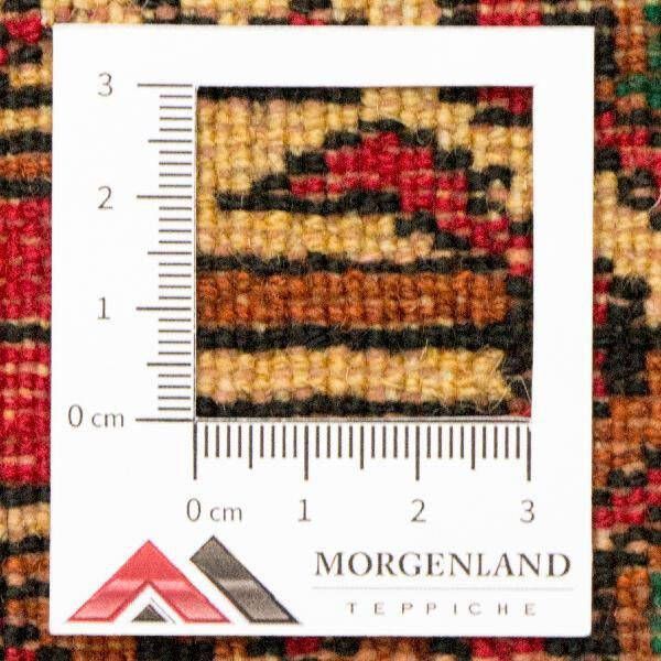 Morgenland Wollen kleed Turkaman vloerkleed met de hand geknoopt groen - Foto 6