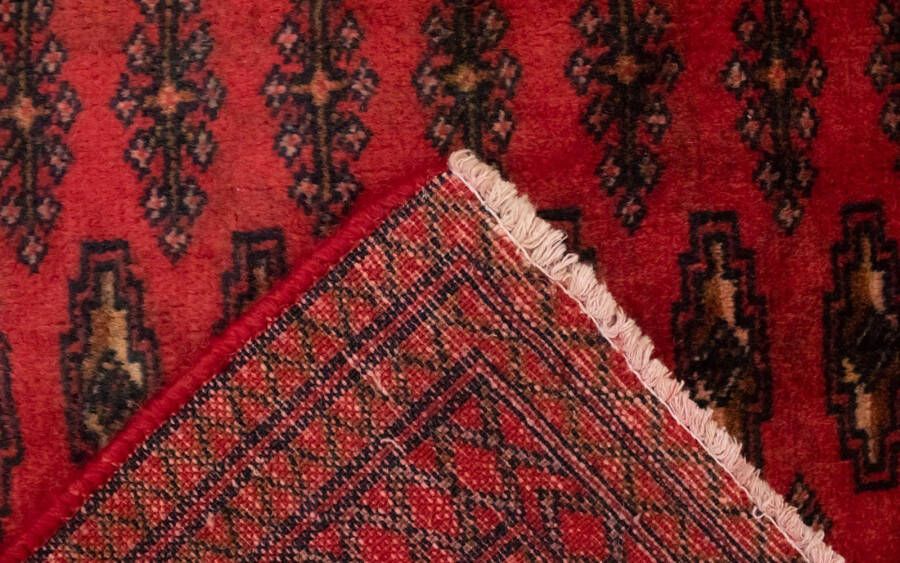 Morgenland Wollen kleed Turkaman vloerkleed met de hand geknoopt rood - Foto 2