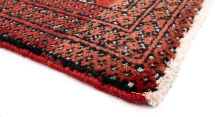 Morgenland Wollen kleed Turkaman vloerkleed met de hand geknoopt rood - Foto 1