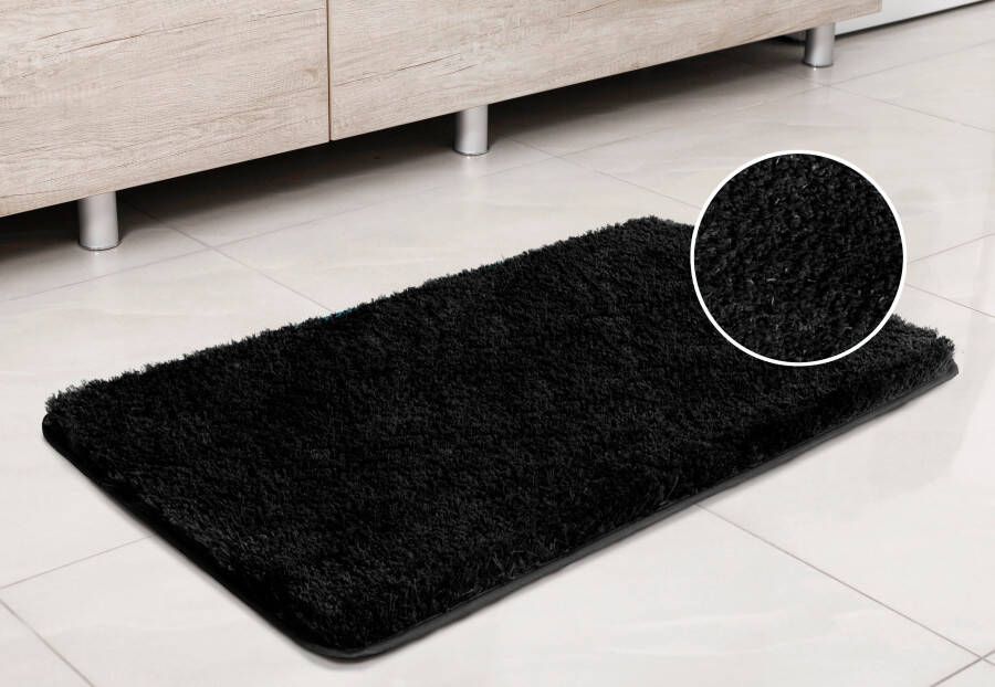 Möve Badmat Superwuschel badmat badkamer tapijt Microvezel badmat badtapijt rechthoekig rond & als 3-delige set - Foto 2