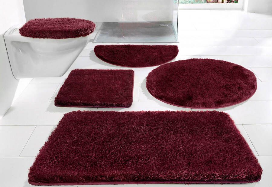 Möve Badmat Superwuschel badmat badkamer tapijt Microvezel badmat badtapijt rechthoekig rond & als 3-delige set - Foto 3