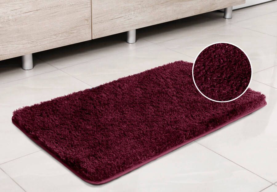 Möve Badmat Superwuschel badmat badkamer tapijt Microvezel badmat badtapijt rechthoekig rond & als 3-delige set - Foto 2