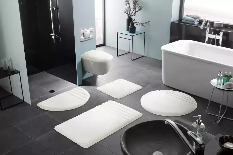 Möve Badmat Loft badmat badkamer tapijt Badmat badmatten ook als 2-delige set & rond - Foto 4