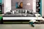 Mr. Couch Megabank Biarritz naar keuze met koudschuim (140 kg belasting zitting) en rgb-verlichting - Thumbnail 2