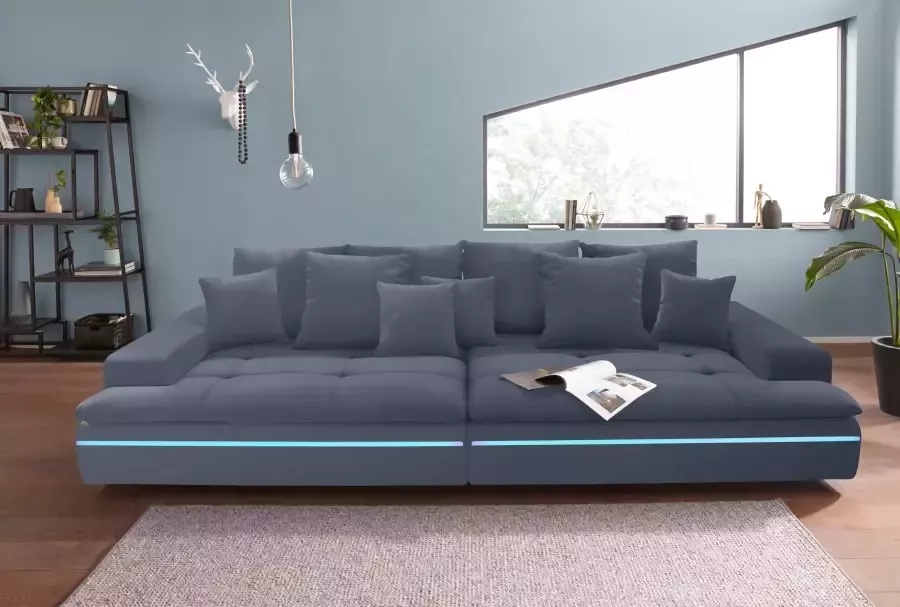 Mr. Couch Megabank NIKITA naar keuze met koudschuim (140 kg belasting zitting) en aquaclean-stof - Foto 1