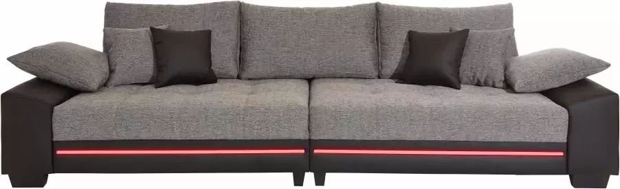 Mr. Couch Megabank NIKITA naar keuze met koudschuim (140 kg belasting zitting) en bluetooth-geluid - Foto 1