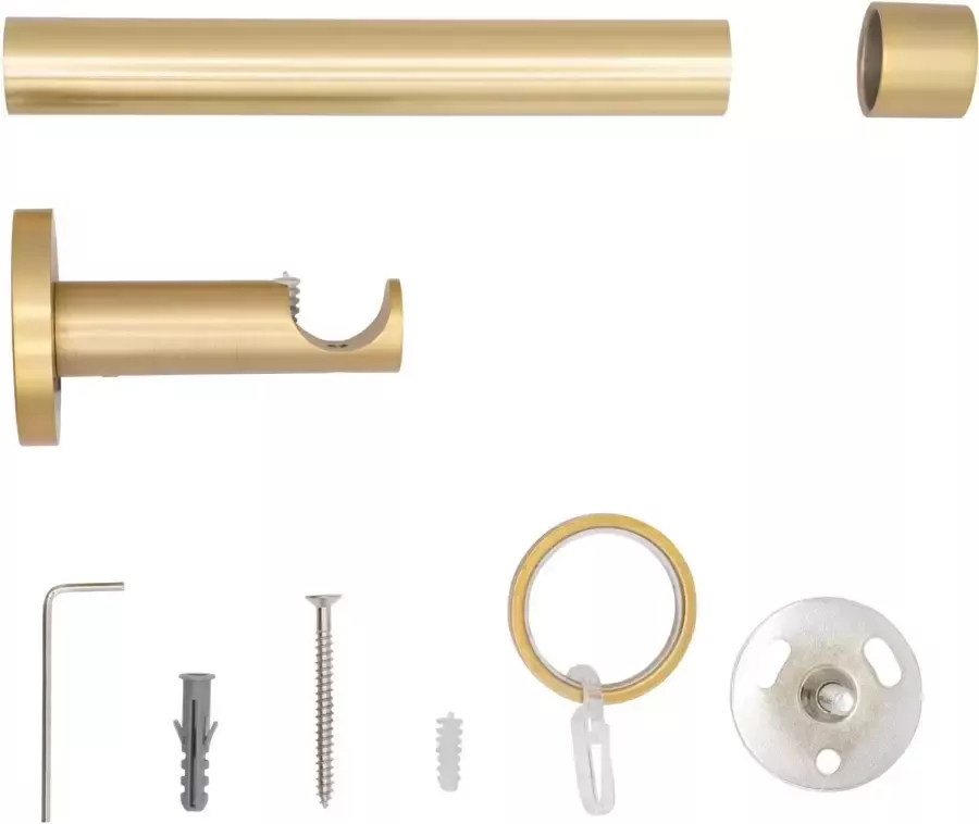 Home24 Gordijnroede op maat Cap I(1 rails ) mydeco